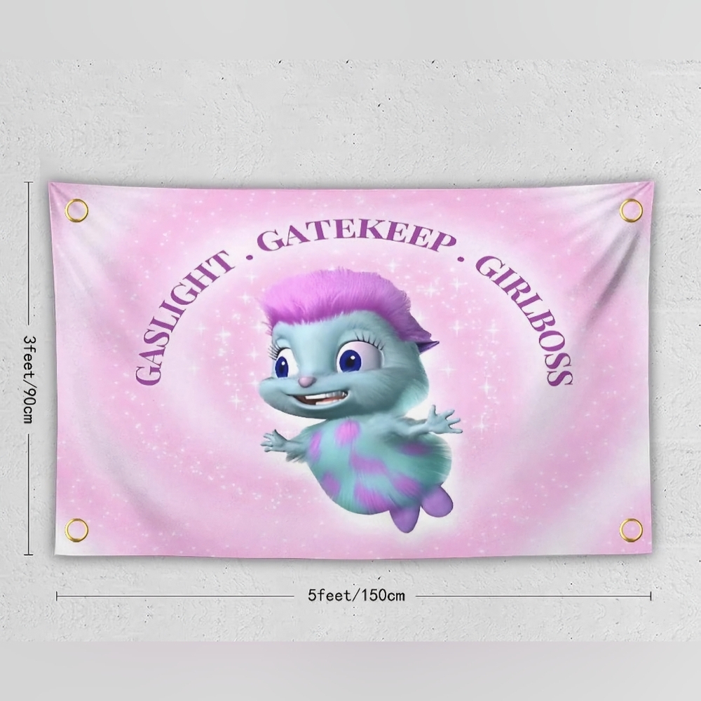 Bibble character wall tapestry - Picture 2 of 3